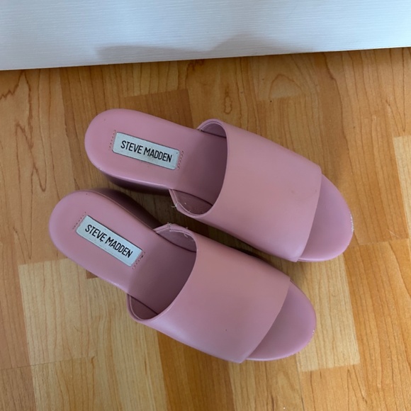 Pink Platform Sandals - Picture 2 of 6